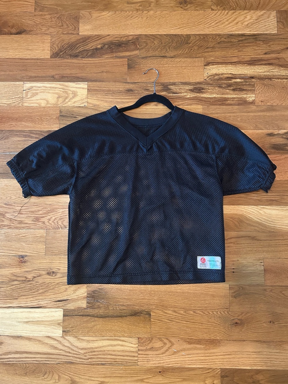 Black Mesh Jersey